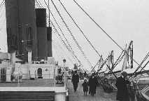 An Deck der R.M.S. Titanic