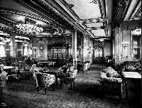 Die Lounge der R.M.S. Titanic