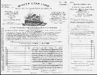 Ticket der R.M.S. Titanic